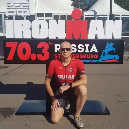 Сергей Богданов – призер IRONMAN 70.3 St.Petersburg