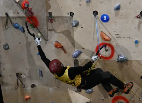 Чемпионат по ледолазанию при поддержке БАСК