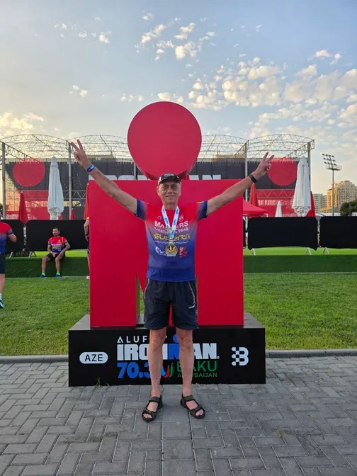 Alufar IRONMAN 70.3 Baku: бронзовое закрытие «золотого» сезона Сергея Богданова