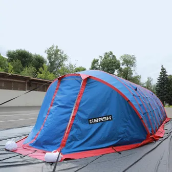 БАСК успешно провел испытания уникальной палатки SAHALIN 12