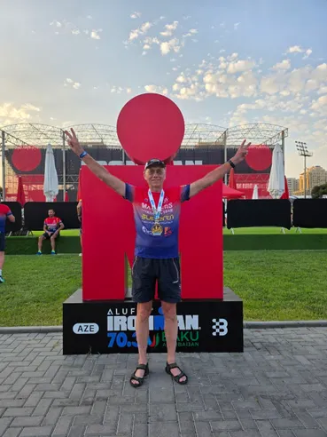 Alufar IRONMAN 70.3 Baku: бронзовое закрытие «золотого» сезона Сергея Богданова