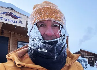 50 км в 50 лет при почти -50°C: Смертин в Оймяконе
