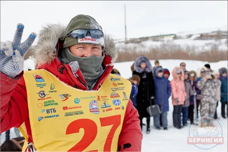 Финишировала самая длинная в мире гонка на собачьих упряжках, Берингия 2018!