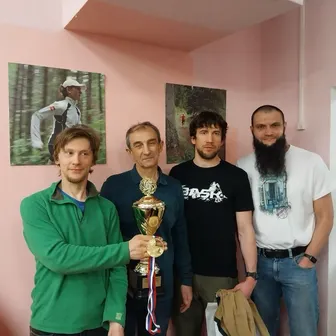 Первое место Чемпионата России 2023 по спортивному туризму