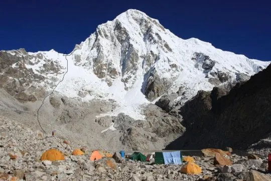 К штурмовому лагерю на Пумори