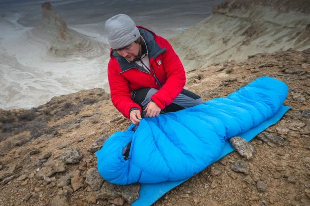 Расчёт толщины пакета спального мешка