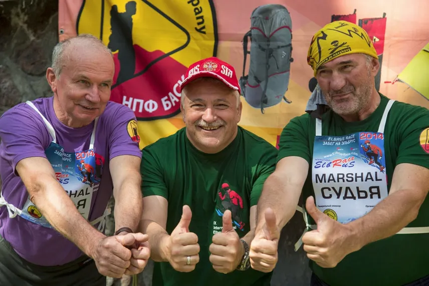 Elbrus Race 2014, участники и Тенцинг!